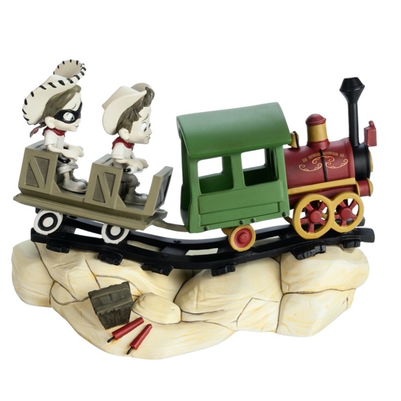 Disney Parks Thunder Mountain "The Wildest Ride in the West'' Figurine Statue